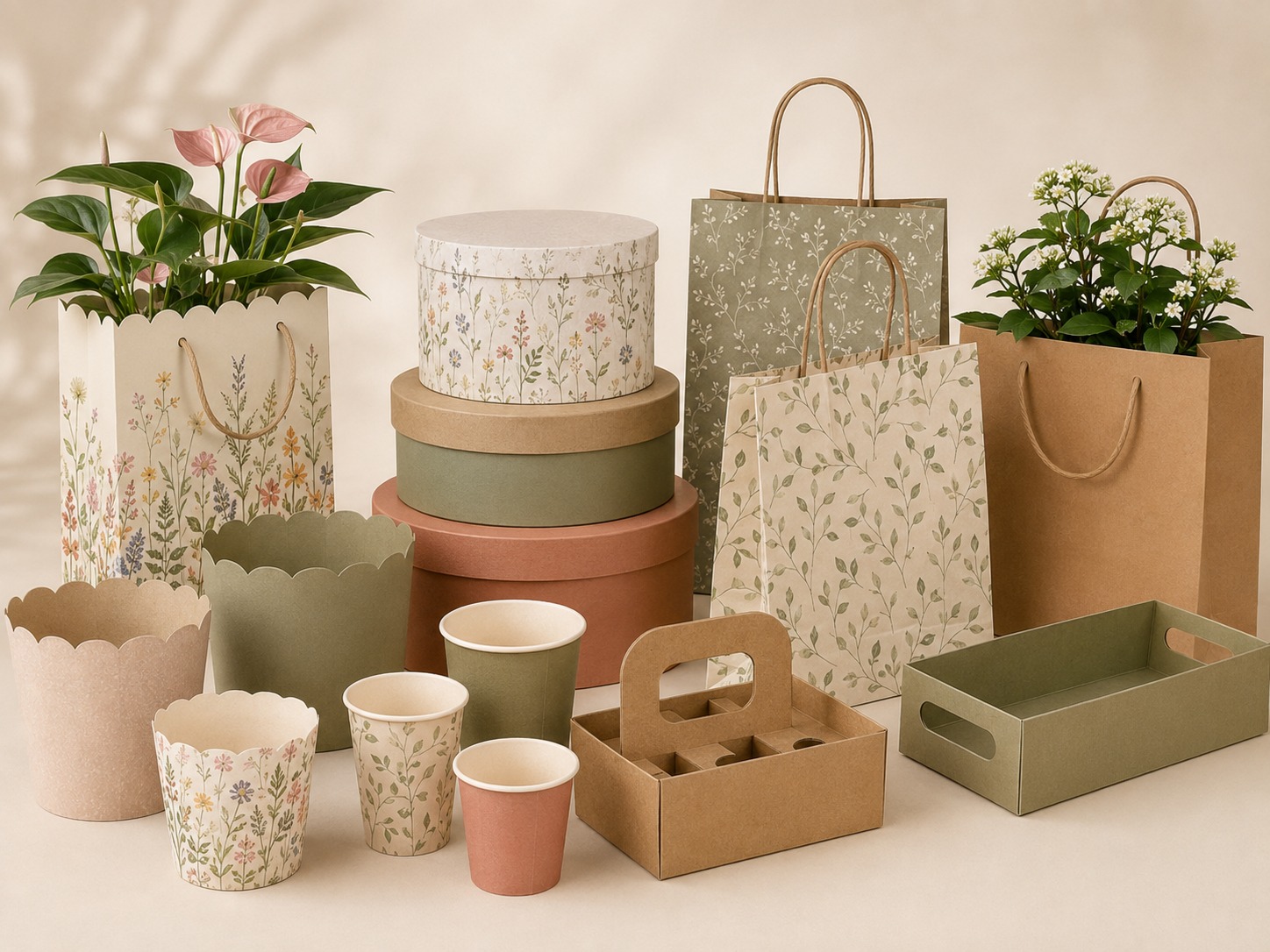 Papier producten van Floramics