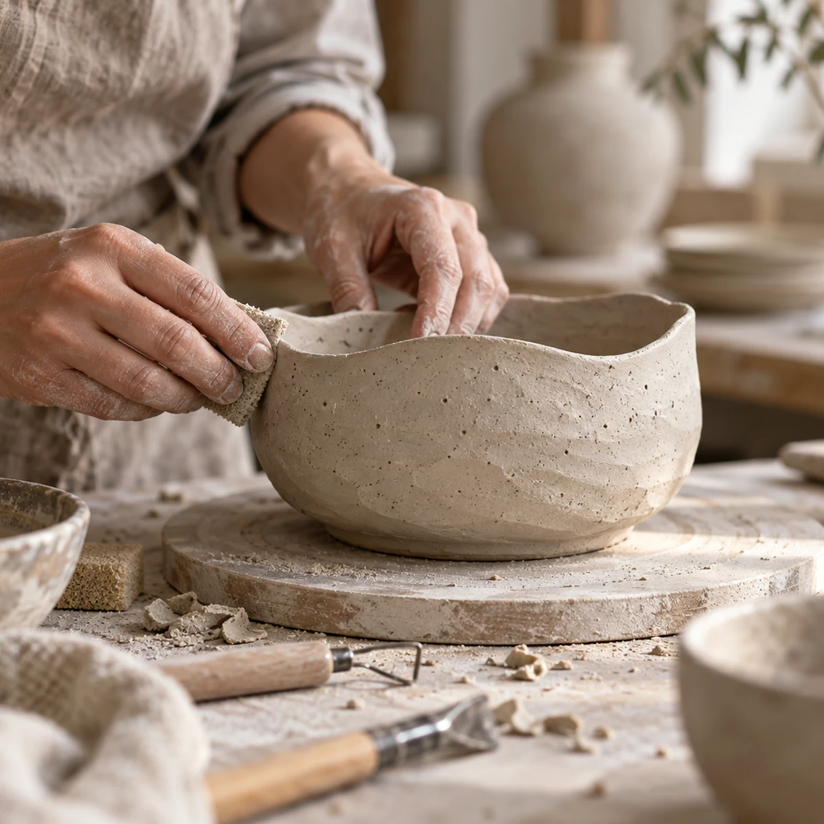 Ceramics during product development